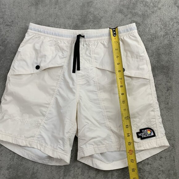 The North Face Shorts Men's Small Pride Windwall Outline Gardenia White Outdoor - Picture 2 of 10